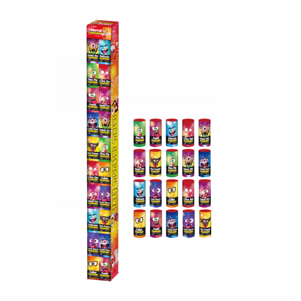 Jugendfeuerwerk Crazy Monster Meter (1778) von Broekhoff mit -Schuss, 2 Sekunden Laufzeit und 140 Gramm NEM der Kategorie F1 online kaufen und bestellen im Feuerwerk-Shop Funkelfun. Günstiger Feuerwerkshop für Silvester. Hier Angebot sichern!