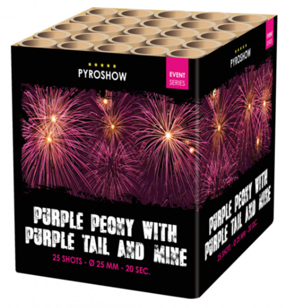 Feuerwerk 2655 Pink Peony w.Pink Tail and Mine von Broekhoff online kaufen im Feuerwerkshop Funkelfun