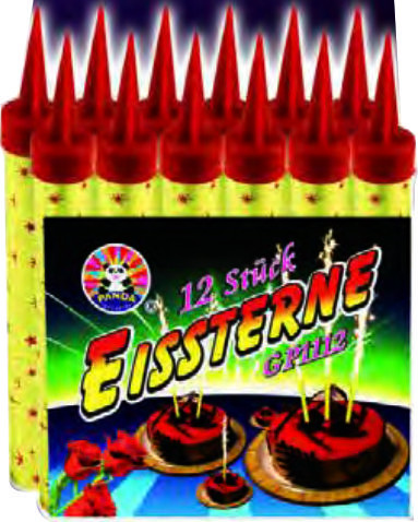 Feuerwerk Eissterne von Panda online kaufen im Feuerwerkshop Funkelfun