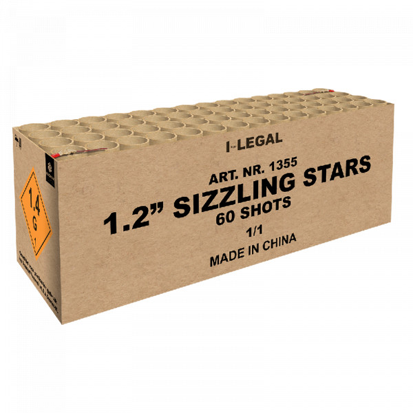 1.2" Sizzling Stars