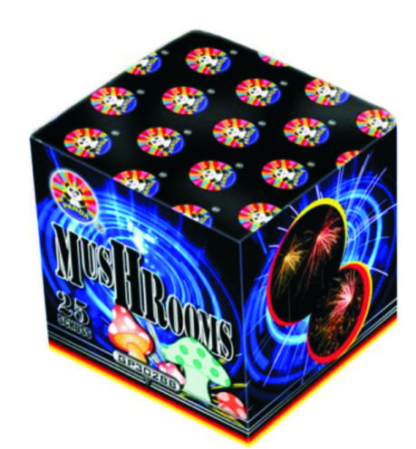 Feuerwerk Mushrooms von Panda online kaufen im Feuerwerkshop Funkelfun