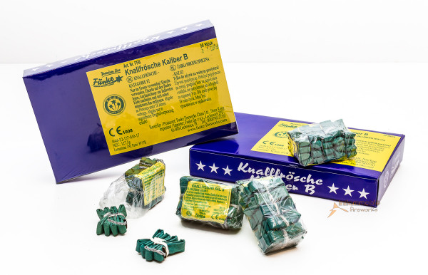 Feuerwerk Knallfrösche Kal. B von Funke online kaufen im Feuerwerkshop Funkelfun
