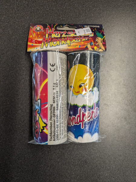 Tischbombe Herzschlag-Mondperle