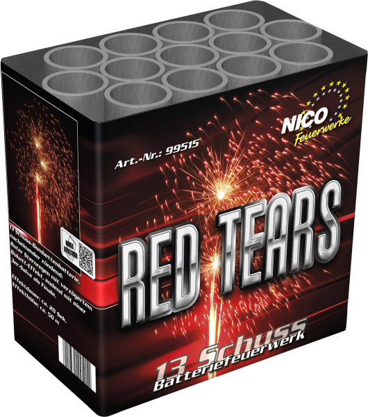 Feuerwerk Red Tears von Nico online kaufen im Feuerwerkshop Funkelfun