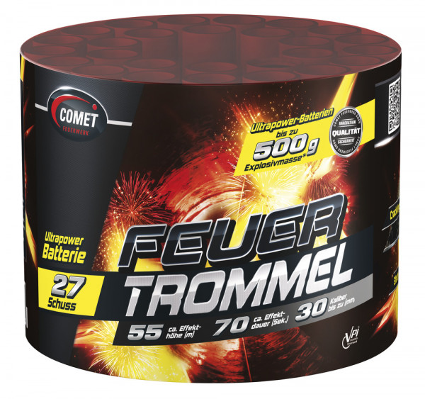 Feuerwerk Feuertrommel von Comet online kaufen im Feuerwerkshop Funkelfun