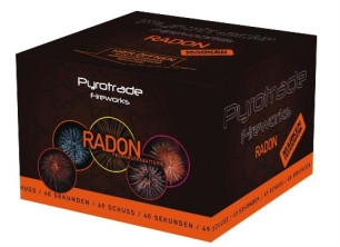 Feuerwerk Radon von Pyrotrade online kaufen im Feuerwerkshop Funkelfun