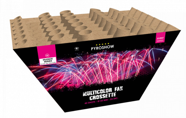 Multicolor Fan Crossette