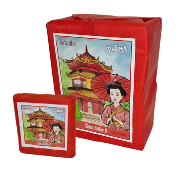 Böller China Böller D (PP-K-CBD-490) von Pulver mit 80-Schuss, 1 Sekunden Laufzeit und 280 Gramm NEM der Kategorie F2 online kaufen und bestellen im Feuerwerk-Shop Funkelfun. Günstiger Feuerwerkshop für Silvester. Hier Angebot sichern!