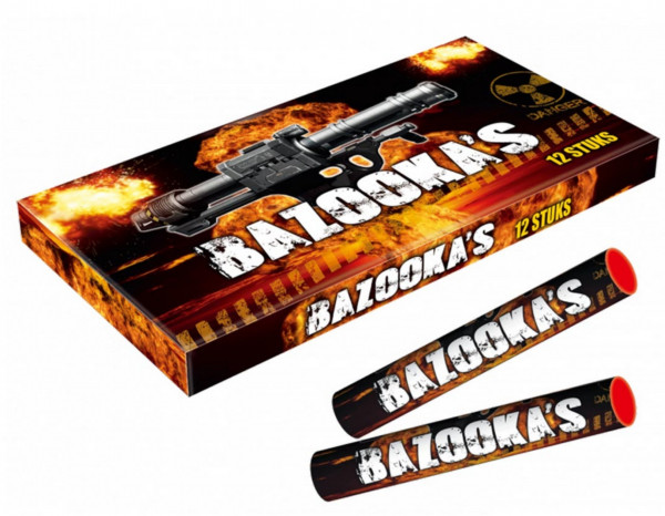 Feuerwerk Bazooka's von Broekhoff online kaufen im Feuerwerkshop Funkelfun