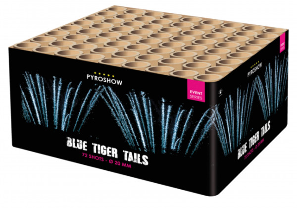 Feuerwerk Blue Tiger Tails 72sh. von Broekhoff online kaufen im Feuerwerkshop Funkelfun