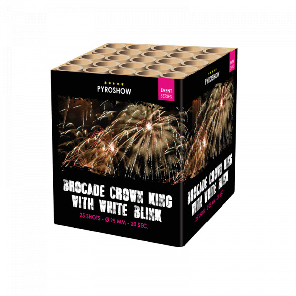 Brocade Crown King with White Blink