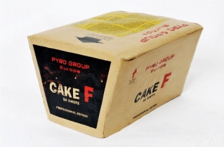 Feuerwerk Cake F von Pyrotrade online kaufen im Feuerwerkshop Funkelfun