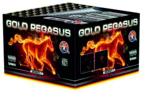 Feuerwerk Gold Pegasus von Panda online kaufen im Feuerwerkshop Funkelfun