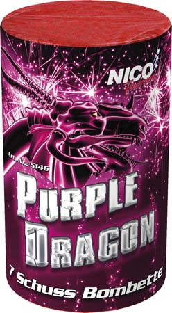 Feuerwerk Purple Dragon von Nico online kaufen im Feuerwerkshop Funkelfun