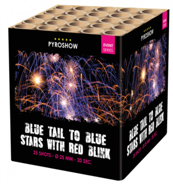 Feuerwerk 2630 Blue Stars & Red Blink w.Blue Tail von Broekhoff online kaufen im Feuerwerkshop Funkelfun
