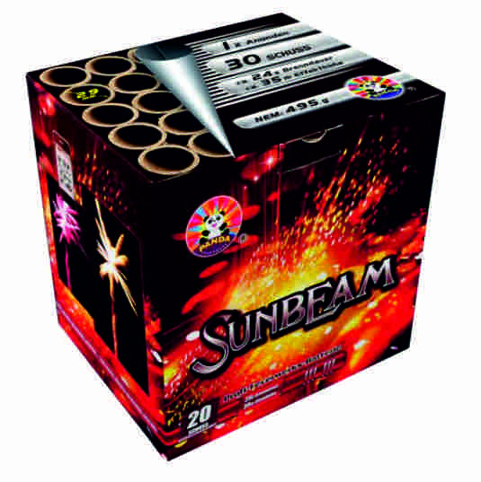 Feuerwerk Sunbeam von Panda online kaufen im Feuerwerkshop Funkelfun