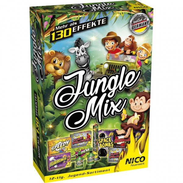 Feuerwerk Jungle Mix von Nico online kaufen im Feuerwerkshop Funkelfun