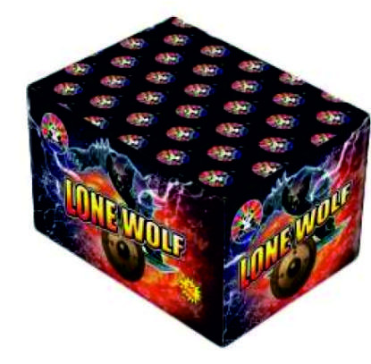 Feuerwerk Lone Wolf von Panda online kaufen im Feuerwerkshop Funkelfun