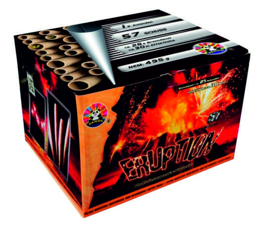 Feuerwerk Eruption von Panda online kaufen im Feuerwerkshop Funkelfun