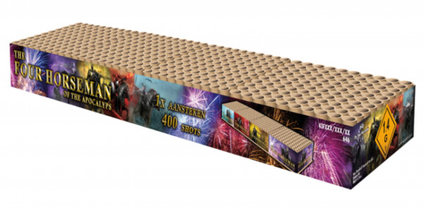 Feuerwerk 400 Shots Total Display Show von Broekhoff online kaufen im Feuerwerkshop Funkelfun