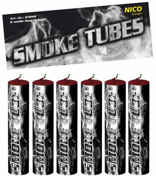 Feuerwerk Smoke Tubes Weiß von Nico online kaufen im Feuerwerkshop Funkelfun