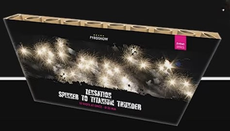 Zensation - Silver Spinner to Titanium Thunder