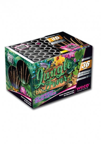 Feuerwerk Jungle Fever von Weco online kaufen im Feuerwerkshop Funkelfun