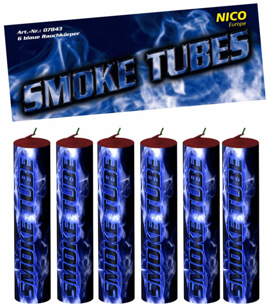Feuerwerk Smoke Tubes Blau von Nico online kaufen im Feuerwerkshop Funkelfun