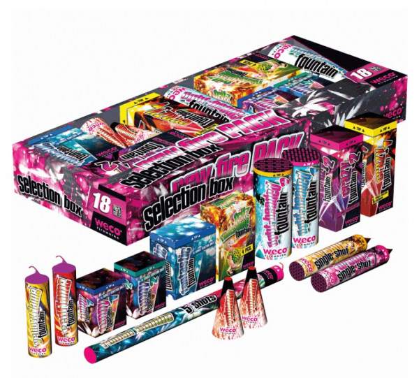 Feuerwerk New Fire Pack von Weco online kaufen im Feuerwerkshop Funkelfun
