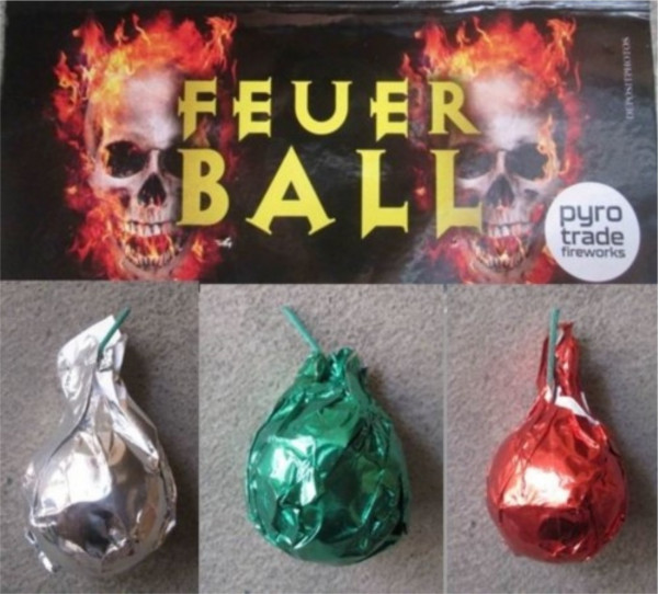 Feuerwerk Feuerball von Pyrotrade online kaufen im Feuerwerkshop Funkelfun