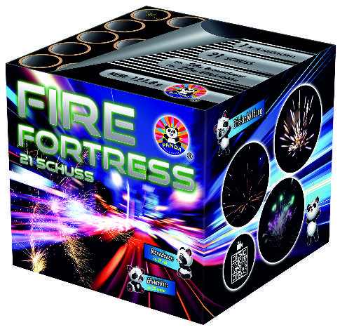 Feuerwerk Fire Fortress von Panda online kaufen im Feuerwerkshop Funkelfun