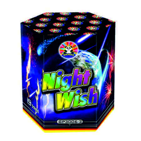 Feuerwerk Night Wish von Panda online kaufen im Feuerwerkshop Funkelfun