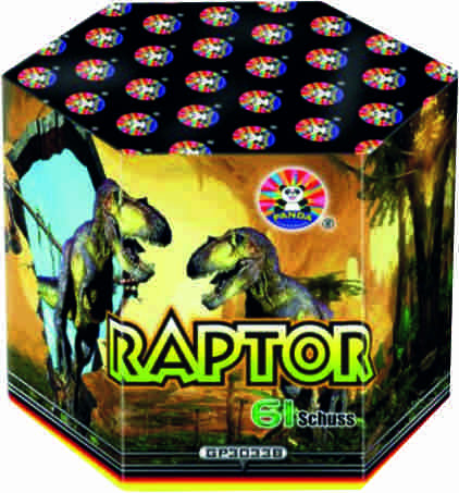 Feuerwerk Raptor von Panda online kaufen im Feuerwerkshop Funkelfun