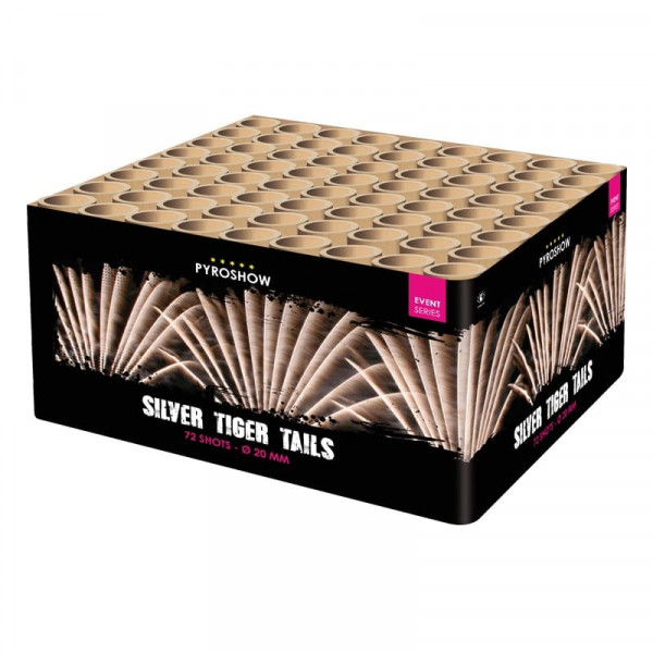 Feuerwerk Silver Tiger Tails 72sh. von Broekhoff online kaufen im Feuerwerkshop Funkelfun