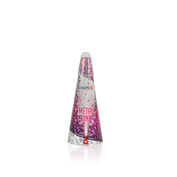 Vulkan Bugano Pink Stars/Metal Pink (2228) von Bugano mit 1-Schuss, 60 Sekunden Laufzeit und 250 Gramm NEM der Kategorie F2 online kaufen und bestellen im Feuerwerk-Shop Funkelfun. Günstiger Feuerwerkshop für Silvester. Hier Angebot sichern!
