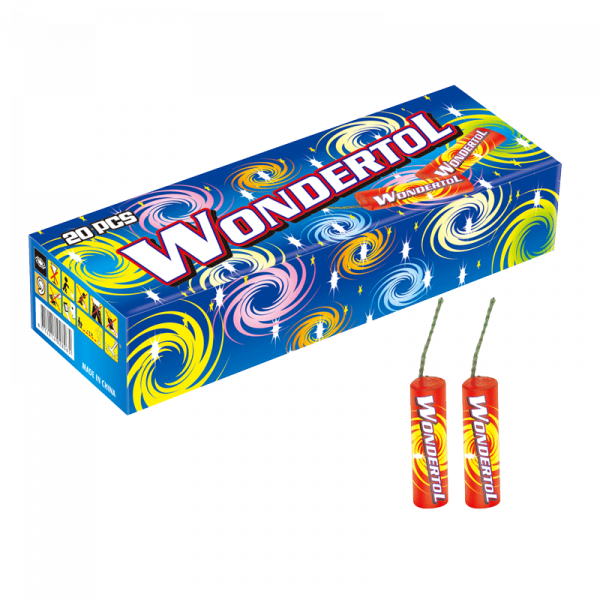 Wirbel Wondertol (0239) von Broekhoff mit 20-Schuss, 5 Sekunden Laufzeit und 36 Gramm NEM der Kategorie F2 online kaufen und bestellen im Feuerwerk-Shop Funkelfun. Günstiger Feuerwerkshop für Silvester. Hier Angebot sichern!
