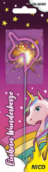 Feuerwerk Wunderkerze Einhorn von Nico online kaufen im Feuerwerkshop Funkelfun