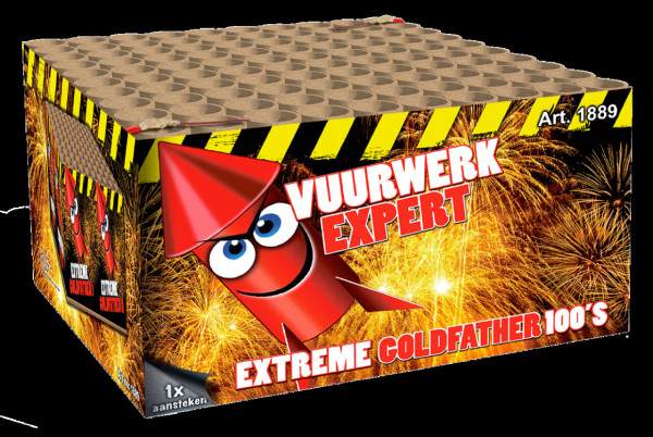 Feuerwerk Extreme Goldfather von Broekhoff online kaufen im Feuerwerkshop Funkelfun