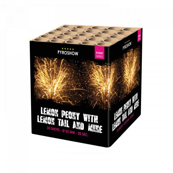 Lemon Peony with Lemon Tail and Mine