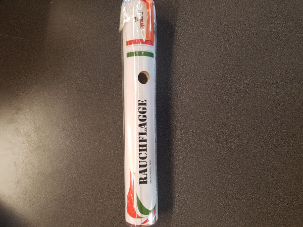 Rauchflagge „Italy“ - Grün/Weiß/Rot