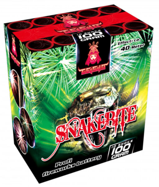 Feuerwerk Snake Bite gemischt von Geisha online kaufen im Feuerwerkshop Funkelfun