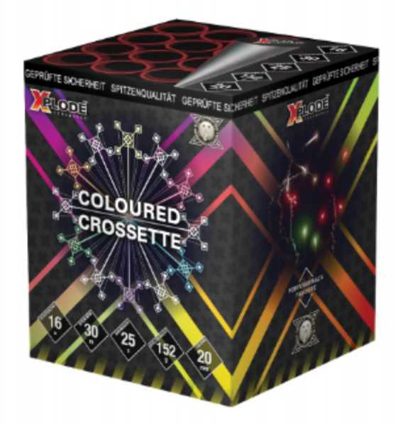 Feuerwerk Colorful Crossette von Xplode online kaufen im Feuerwerkshop Funkelfun