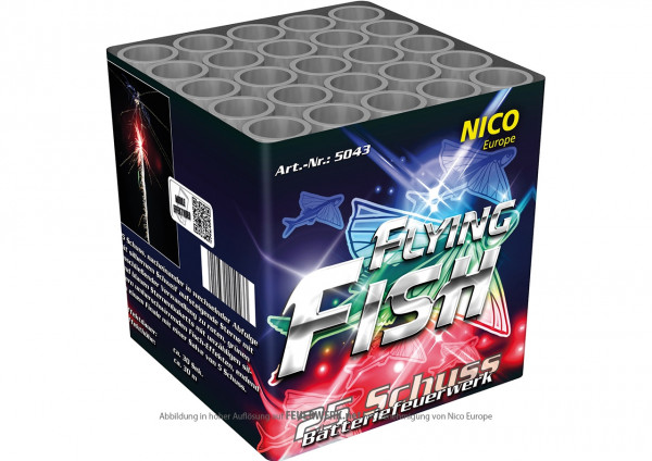 Feuerwerk Flying Fish von Nico online kaufen im Feuerwerkshop Funkelfun